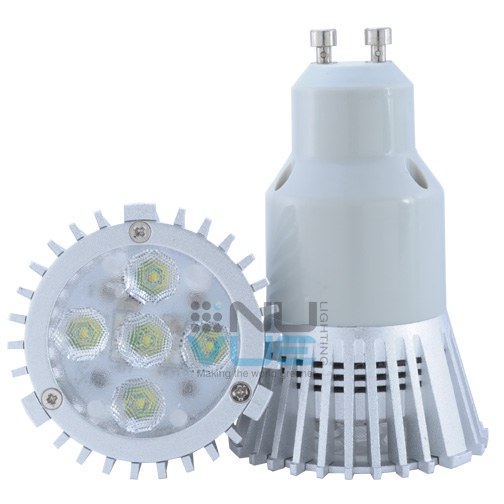 GU10 5*1.0W (Max 6W) Dimmable