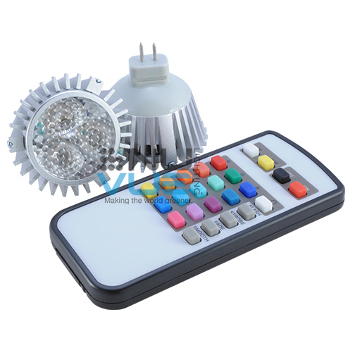 MR16 3*1W (5W) Color Changing LED Lamp